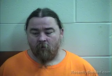 Mugshot of MICHAEL SHAWN SCROGGINS booked in Decatur County, Iowa on July 8, 2026