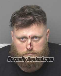 Booking photo from Dubuque County, Iowa