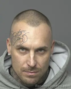 Booking photo from Dubuque County, Iowa