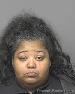 Mugshot of CARLICIA JELAINE PALMER booked in Dubuque County, Iowa on March 6, 2026