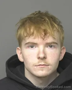 Mugshot of MASON EDWARD POWELL booked in Dubuque County, Iowa on March 9, 2026