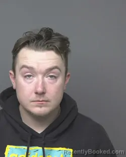 Mugshot of SPENCER JAY VONDRAN booked in Dubuque County, Iowa on March 21, 2026