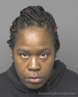 Mugshot of DIAMOND MICHELLE MONTGOMERY booked in Dubuque County, Iowa on March 25, 2026