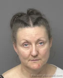 Mugshot of MELISSA MATHER HYDE booked in Dubuque County, Iowa on March 25, 2026