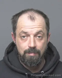 Mugshot of JARRED EDWARD GLENN booked in Dubuque County, Iowa on March 25, 2026