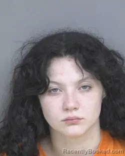 Mugshot of ANGELINA ROSE BLISS booked in Dubuque County, Iowa on March 26, 2026