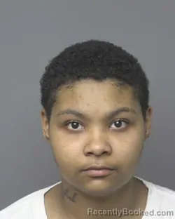 Mugshot of TAILYN ADRIENNE MORRIS booked in Dubuque County, Iowa on April 28, 2026