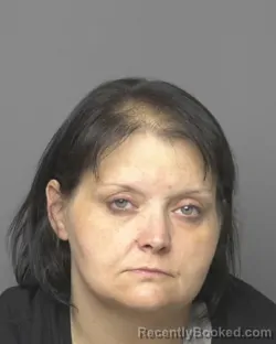 Mugshot of MELISSA CHRISTINE SLATTON booked in Dubuque County, Iowa on May 5, 2026