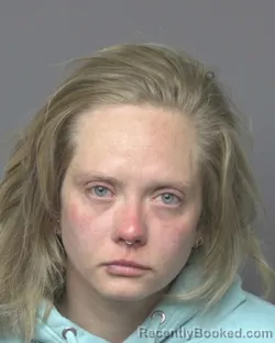 Mugshot of FAITH ASHLEY BERGMANN booked in Dubuque County, Iowa on May 15, 2026