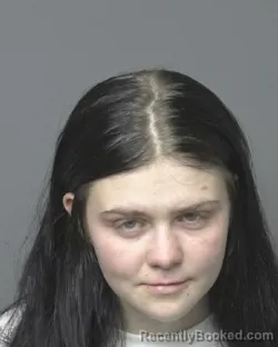 Mugshot of IVY MARIE-KAY FEUSS booked in Dubuque County, Iowa on May 17, 2026