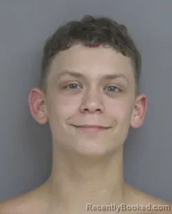 Mugshot of DALTON JAMES MERKES booked in Dubuque County, Iowa on July 3, 2026