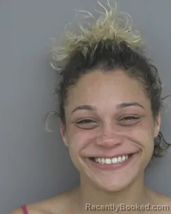 Mugshot of ALEXIS NICOLE CRENSHAW booked in Dubuque County, Iowa on July 7, 2026