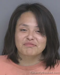 Mugshot of JAMILA RENEE REDTOMAHAWK booked in Dubuque County, Iowa on July 8, 2026