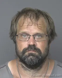 Mugshot of Travis John Goedken booked in Dubuque County, Iowa on July 27, 2026