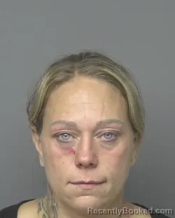 Mugshot of Stacy Jean Spratt booked in Dubuque County, Iowa on July 27, 2026