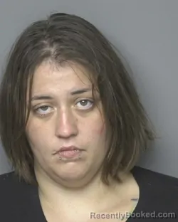 Mugshot of Jada Faith Schusted booked in Dubuque County, Iowa on July 29, 2026