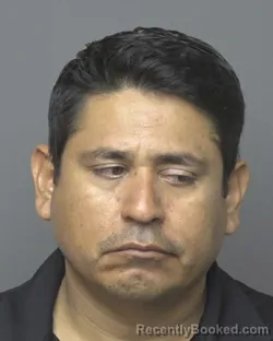 Mugshot of Jesus Antonio Sepulveda booked in Dubuque County, Iowa on August 8, 2026