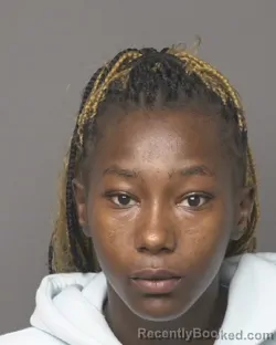 Mugshot of Shaniyah Renee Janeen Anderson booked in Dubuque County, Iowa on August 17, 2026
