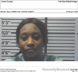 Most wanted individual Casheka Arrington – Jones County, Mississippi
