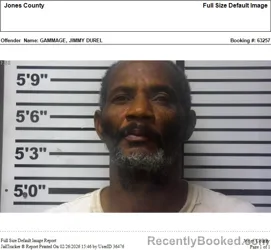 Most wanted individual Jimmy Gammage – Jones County, Mississippi