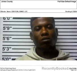 Most wanted individual Daniel Lee Grayson – Jones County, Mississippi