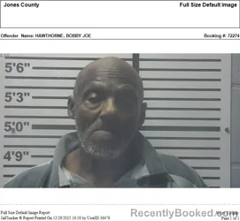 Most wanted individual Bobby Joe Hawthorne – Jones County, Mississippi