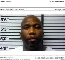 Most wanted individual Judas Keyes – Jones County, Mississippi