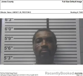 Most wanted individual Preston Lindsey – Jones County, Mississippi