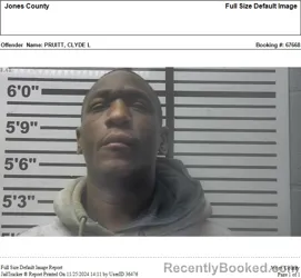 Most wanted individual Clyde Pruitt – Jones County, Mississippi