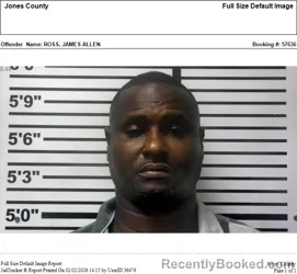 Most wanted individual James Ross – Jones County, Mississippi