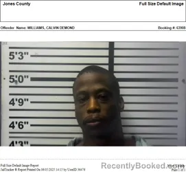 Most wanted individual Calvin Williams – Jones County, Mississippi