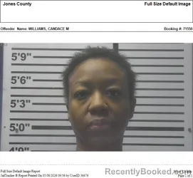 Most wanted individual Candace Williams – Jones County, Mississippi