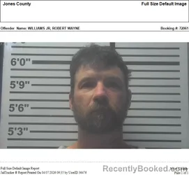Most wanted individual Robert Williams – Jones County, Mississippi